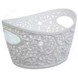 Корзинка Кружево пластк 1.0л М2376