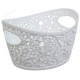 Корзинка Кружево пластк 1.0л М2376