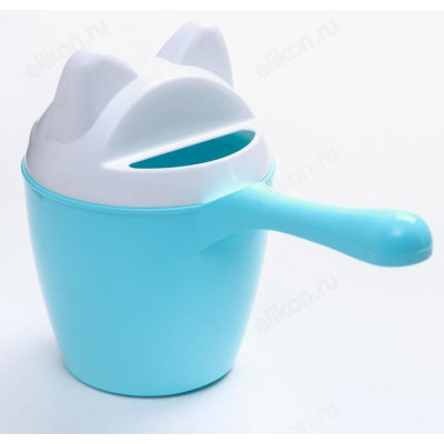 Ковш с крышкой пластик Котофей 1л М6476-2