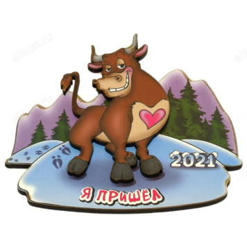 Сувенир магнит 9*9,5см М-66