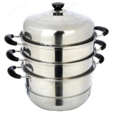 Мантоварка стальная d28см 3секции