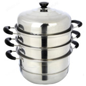 Мантоварка стальная d28см 3секции