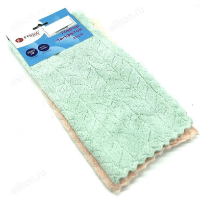 Тряпка 30*30 микрофибра 2шт арт.МВ-013