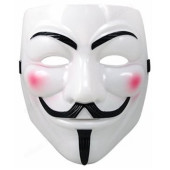 Игрушка маска для лица белая