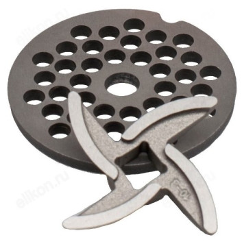 Решётка+нож для ручной мясорубки-1