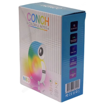 Будильник-ночник акустика CONCH N63-8