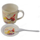 Кружка НГ НК-2354 подарочная упаковка (блюдце, ложка)
