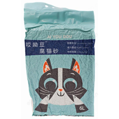 Наполнитель соевый для кошачьего туалета 6л НК-6Л