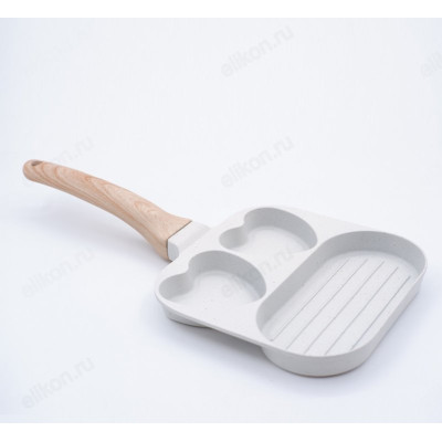 Сковорода для омлета 24см NLB23-33 сердечки-2