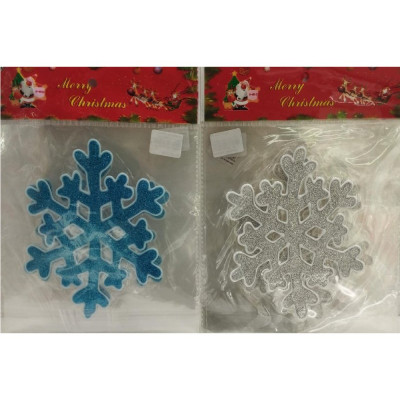 Наклейка на стекло Новый год силикон