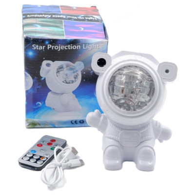 Ночник проектор НПК/16 Космонавт Bluetooth 16см