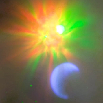 Ночник проектор НПК/25 Космонавт Bluetooth 25см-1