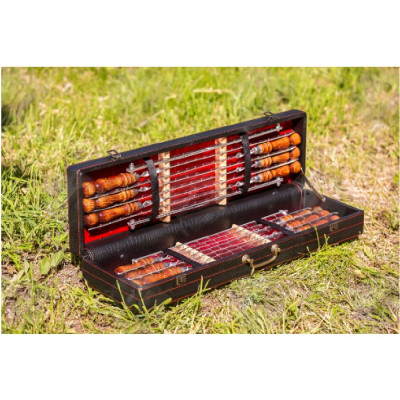 Набор для пикника 12 шампуров НПШ-12