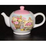 Чайник заварочный керамика 950мл Акварель НС700-Р01