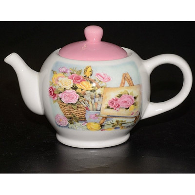 Чайник заварочный керамика 950мл Акварель НС700-Р01