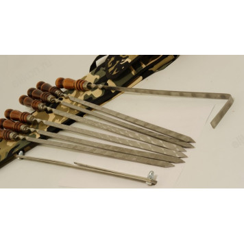 Набор для туриста шампуры в чехле