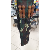 Набор МИНИ для туриста шампуры в чехле 4 шампур+мангал+кочерга