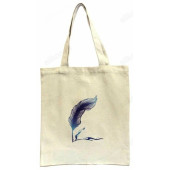 Сумка-шоппер 33х44см Перо