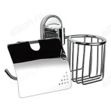 Держатель для туалетной бумаги и освежителя F-045 (P2903-1)