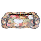 Поднос металл Цветы ПЦ-45/30