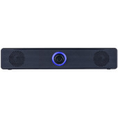 Колонка-саундбар 2.0, 6W, Perfeo, " MELODY" USB, пластик, черный Колонка-саундбар 2.0, 6W, Perfeo, " MELODY" USB, пластик, черный