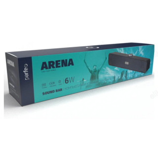 Колонка-саундбар 2.0, 6W, Perfeo, 