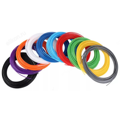 Лента для 3D ручки Орбита D-16 (10 цветов,10м) ABS пластик