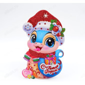 Панно новогоднее Змея ПНЗ/22*13