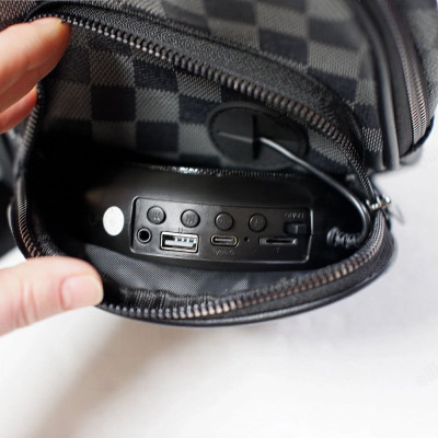 Сумка через плечо с колонками PR-1032-2