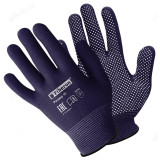 Перчатки полиэстер ПВХ-точка PR-PVC522 р-р L (пара)