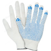 Перчатки полиэстер ПВХ-точка PR-PVC541 р-р XL (пара)