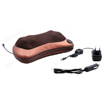 Массажёр-подушка для шеи QV-8028, 8 массажных роликов, 12 Вт-1