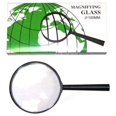 Лупа канцелярская Р24675-3, d-100мм