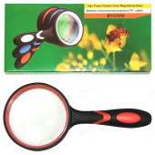 Лупа канцелярская Р24675-4, d-100мм