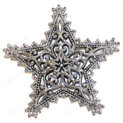 Украшение новогоднее Снежинка Р9224-39, 12 см