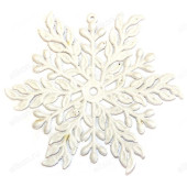 Украшение новогоднее Снежинка Р9224-52, 13см Украшение новогоднее Снежинка Р9224-52, 13см