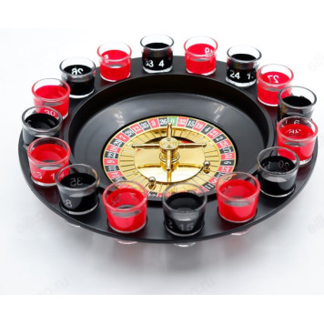 Игра настольная Рулетка со стопками RKJ-7659