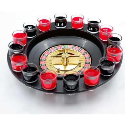 Игра настольная Рулетка со стопками RKJ-7659
