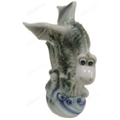 Сувенир С01 дракон фарфор крылья