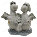 Сувенир С11 дракон фарфор Семья