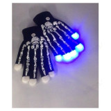 Перчатки светящиеся, скелет