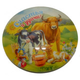 Сувенир магнит-стекло 5см S-24