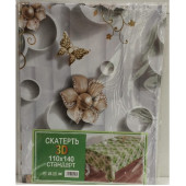 Скатерть 3D 110х140 Скатерть 3D 110х140