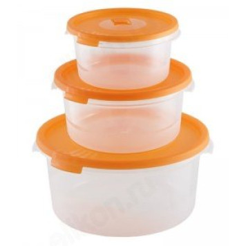 Набор контейнеров для СВЧ С52203 Смайл