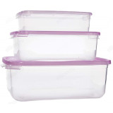 Набор контейнеров для СВЧ С59003 3шт 0,7/1,2/2,2л