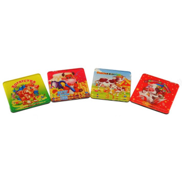 Сувенир магнит стекло S-60 4*4см-1