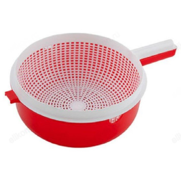 Дуршлаг 19см двойной с ручкой С843