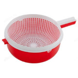 Дуршлаг 22,5см двойной с ручкой С943