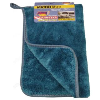 Салфетка авто 30*40 микрофибра СА009