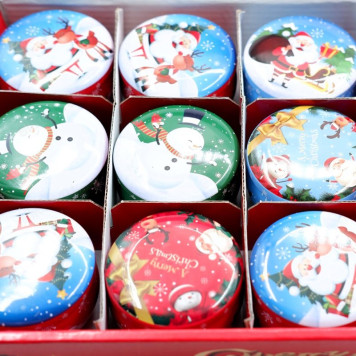 Свеча ароматическая в банке Новый год САБ/6-4-1